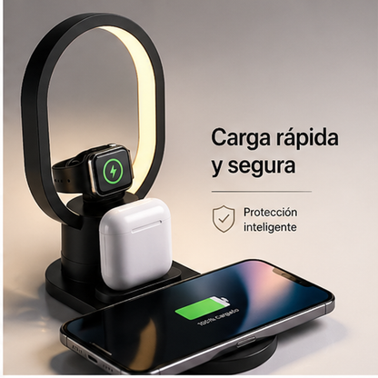 ZenCharge-Carga 4 En 1-“Olvídate del desorden. Carga todo en un solo lugar.”